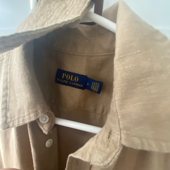 Ralph Lauren belted shirt dress - Picture 2 of 5